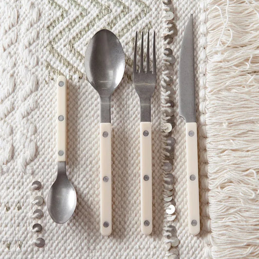 SABRE Paris | Bistrot復古酒館系列霧面餐具 象牙白Ivory