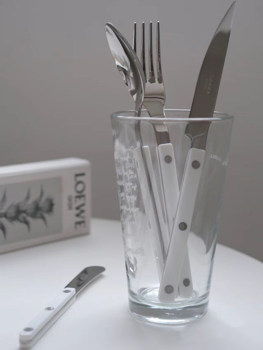 SABRE Paris Bistrot復古酒館系列 雪白亮面餐具