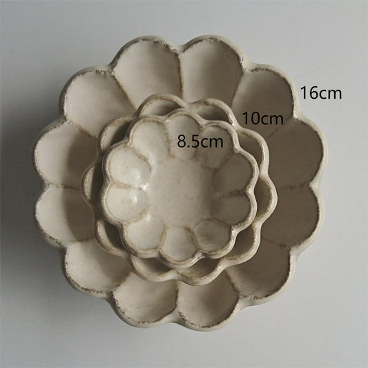 Rokuro Blut's |六魯 小兵製陶所花皿系列2寸小皿 8.5cm | 美濃燒