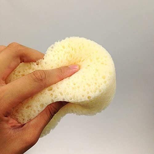 日本製 敏感肌膚天然洗澡海棉 嬰兒沐浴海綿