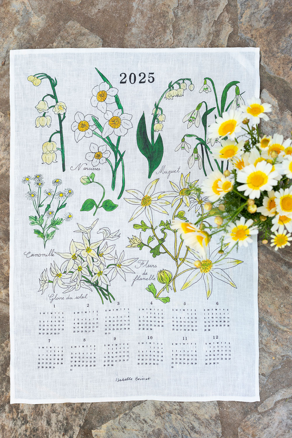 Fog linen work 彩繪2025年亞麻年曆 多款