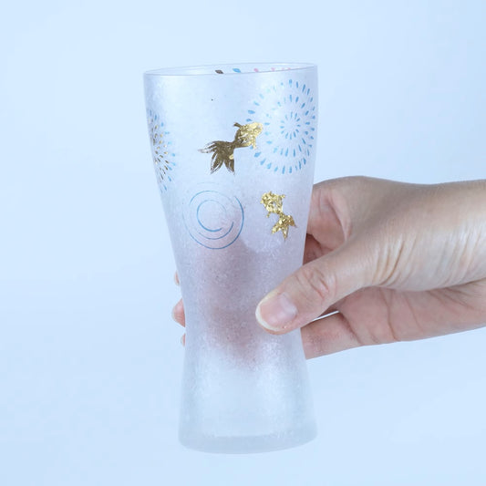 ADERIA石塚硝子 Premium系列 夏日煙火綿密泡沫啤酒杯