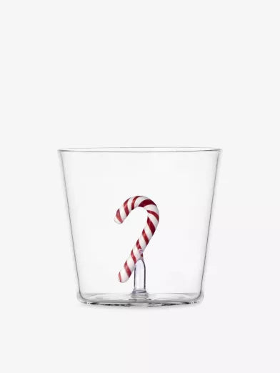 【預售】Ichendorf 聖誕限量版立體玻璃杯-拐杖糖