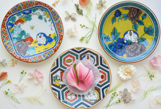 Doraemon哆啦a夢 趣味聯名系列小碟 | 九谷燒