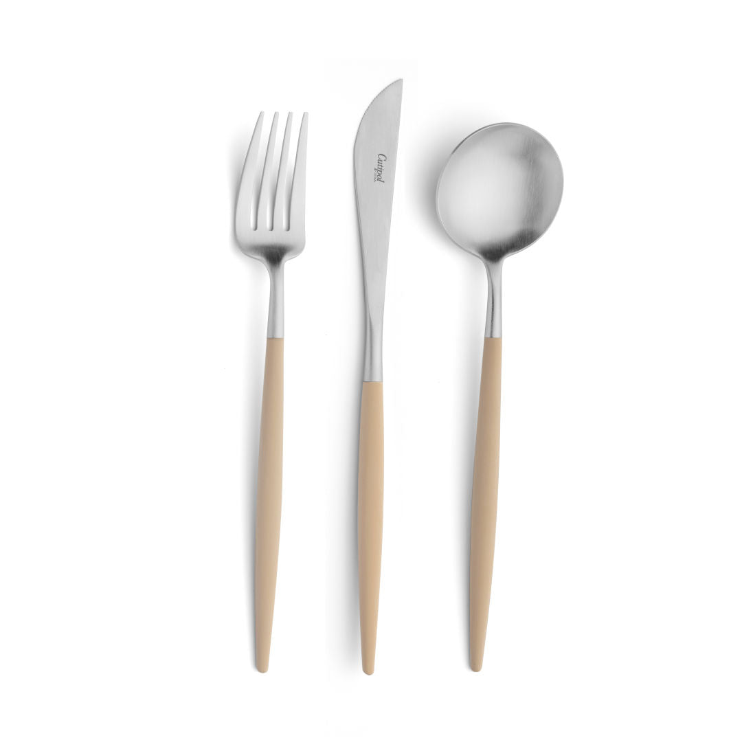 Cutipol GOA系列 象牙白銀餐具