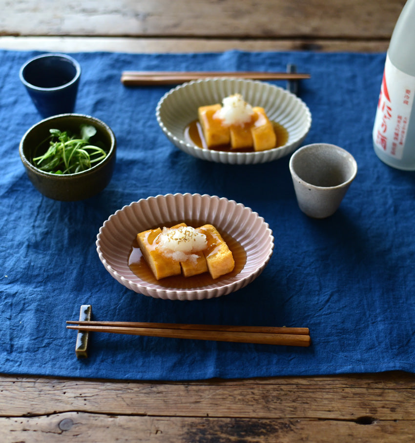Studio M' Shunshou春宵系列 5.5寸橢圓花皿 青白色