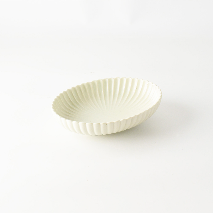 Studio M' Shunshou春宵系列 5.5寸橢圓花皿 青白色