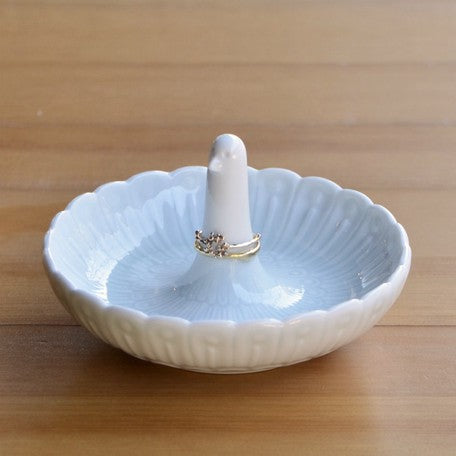 白山陶器 小鳥系列首飾托盤 收納小碟 | 波佐見燒