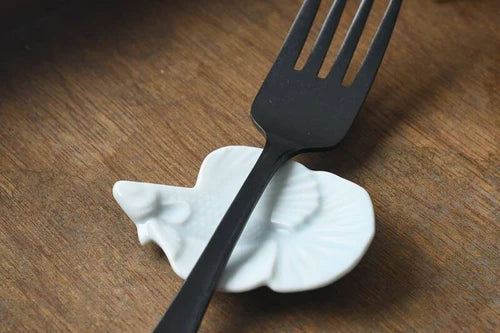 美山 水線系列 鬥魚青瓷筷架 | 美濃燒