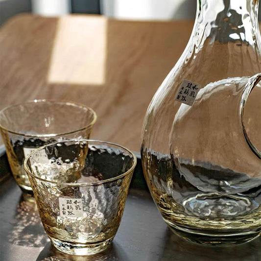 東洋佐佐木 高瀬川黃金琥珀清酒器組