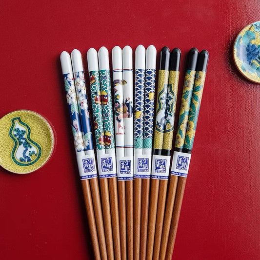 色繪漆器筷組合(15款) | 九谷燒