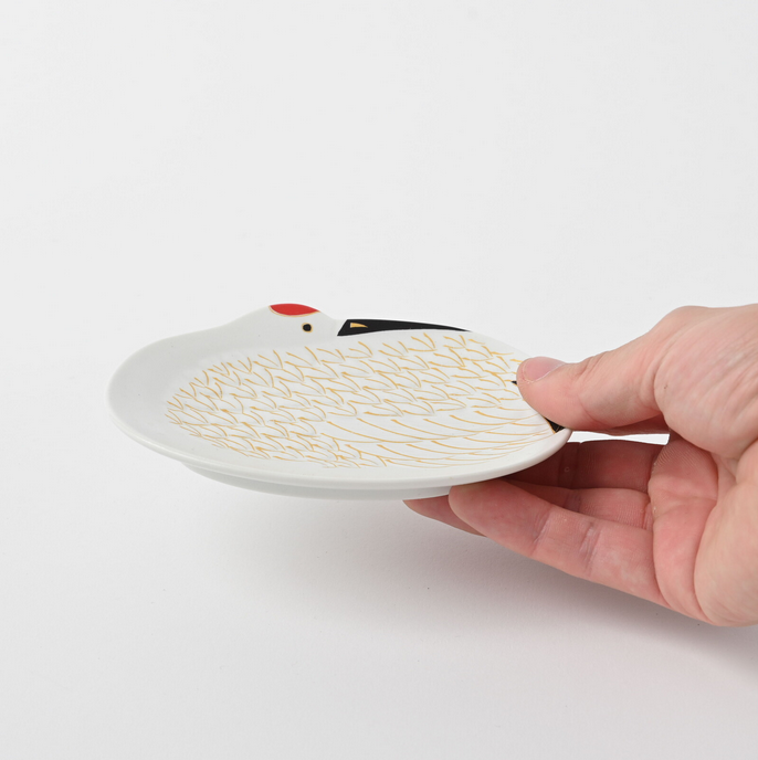 吉祥紅鶴小碟 | 有田燒