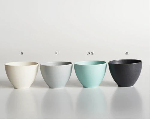 SALIU YUI系列 美濃燒 手工白瓷茶杯