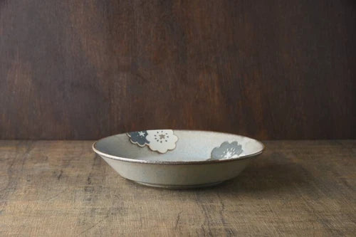 雪花深盤 | 美濃燒