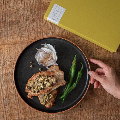 Luca 黑色大盤 | 美濃燒