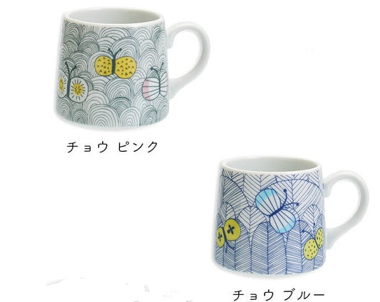 晴九谷 小清新花紋馬克杯(多款)| 九谷燒