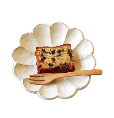 Rokuro Blut's |六魯 小兵製陶所花皿系列4寸餐盤 14cm | 美濃燒