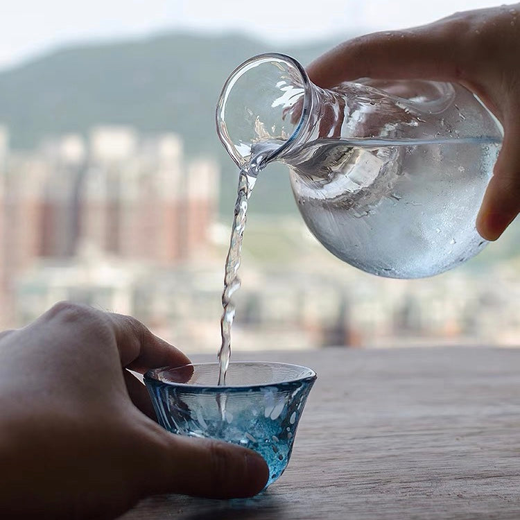 東洋佐佐木 冰見雪冷酒壺清酒杯套裝