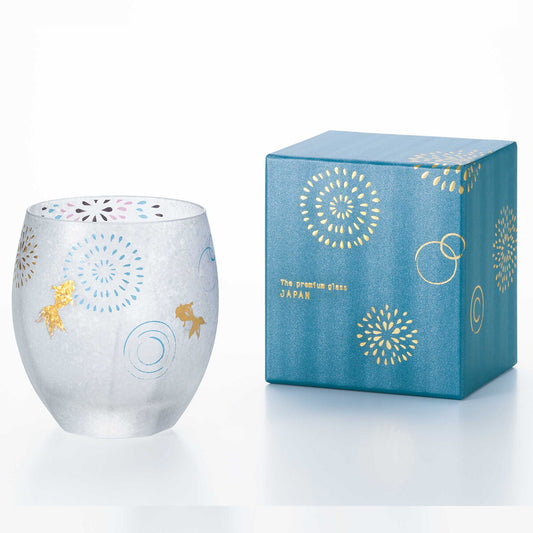 ADERIA石塚硝子 Premium系列 夏日煙火矮身杯