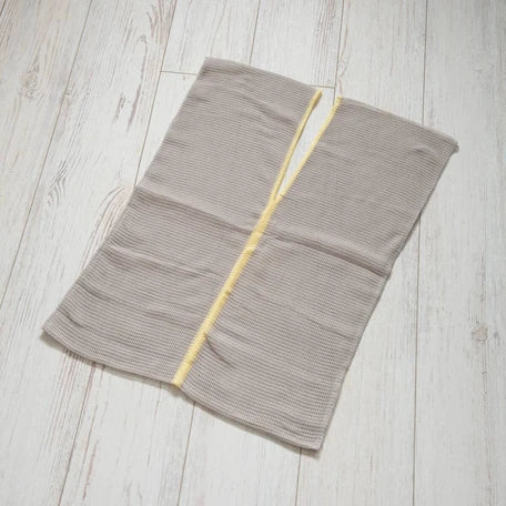 輕便針織環保購物袋 米黃色(S/L)