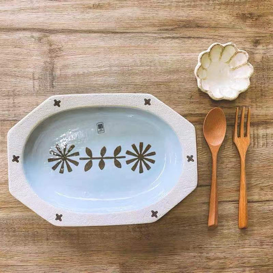 SEIJI HANA 深盤 兩色 | 瀨戶燒