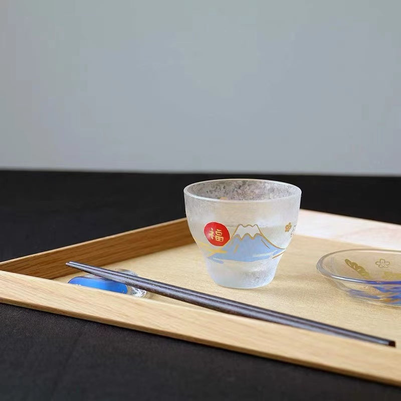 ADERIA石塚硝子 緣起物酒杯