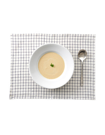 Fog linen work 亞麻餐墊 格仔