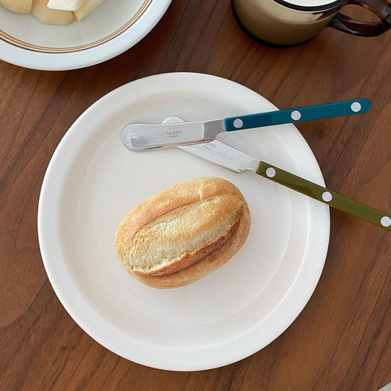 SABRE Paris Bistrot復古酒館系列孔雀藍亮面餐具