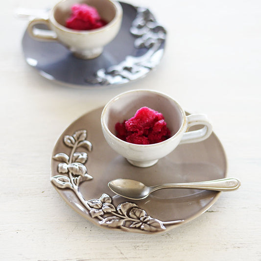 Studio M' MINT薄荷葉系列 浮雕盤