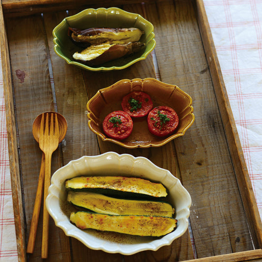 Studio M' RAKOTT KRUMPLI花皿烤盤 三色