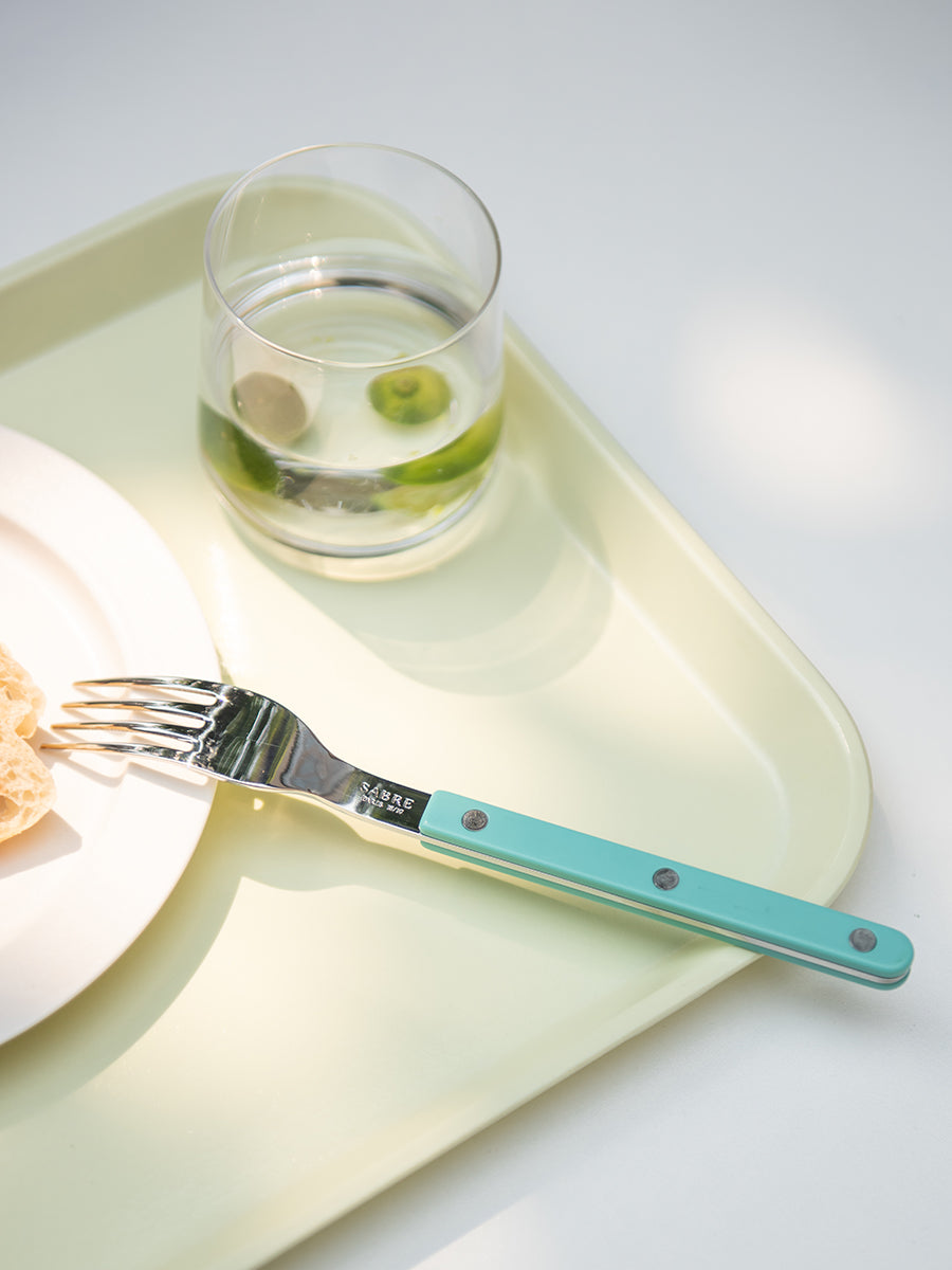 SABRE Paris Bistrot復古酒館系列松藍綠亮面餐具