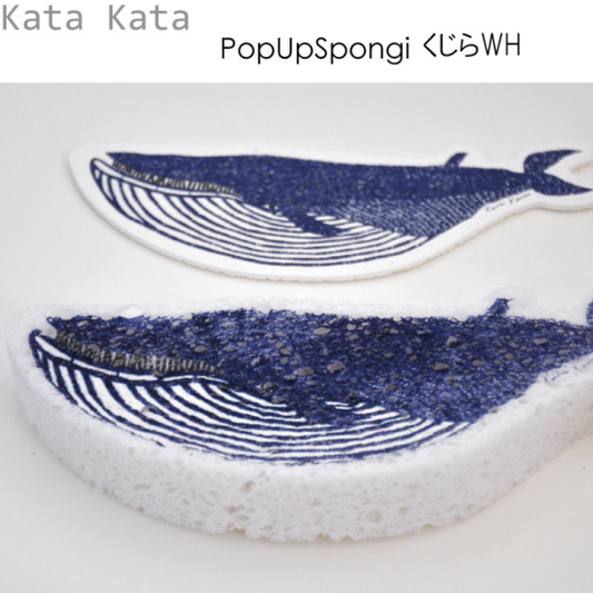 Kata kata 廚房強力吸水海綿（鯨魚款）
