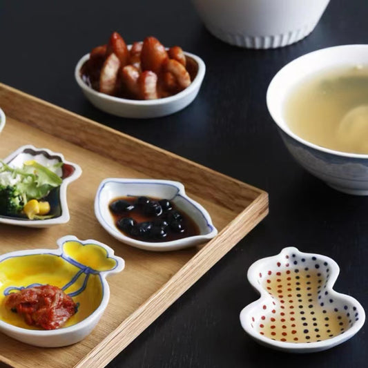 手繪造型豆皿(多款)| 九谷燒