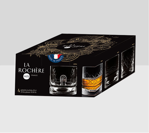 LA ROCHERE Dandy系列 威士忌酒杯單支裝/套裝禮盒(4隻)