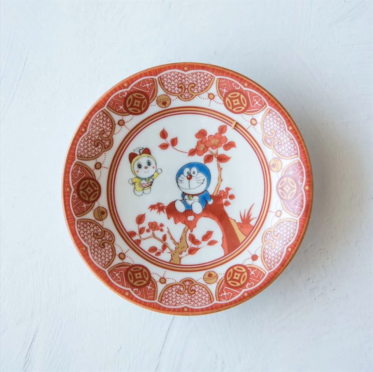 Doraemon哆啦a夢 趣味聯名系列小碟 | 九谷燒