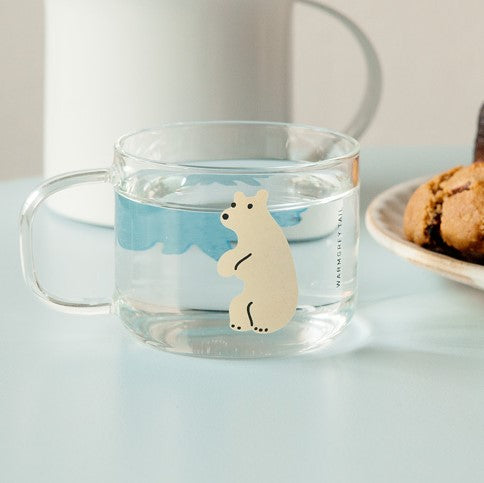 WARMGREY TAIL ROLLING BEARS 迷你馬克杯