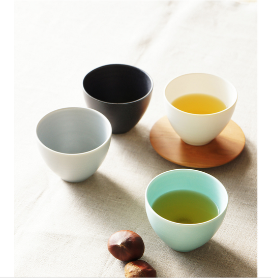 SALIU YUI系列 美濃燒 手工白瓷茶杯