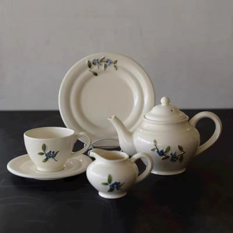 Studio M' Myrtille覆盆子下午茶系列 茶壺&奶盅