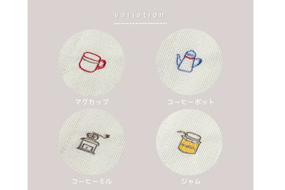 kaya Dough奈良廚房蚊帳抹布 咖啡時光套裝（四件入）