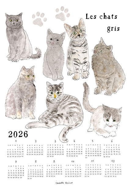 【預售】Fog linen work 彩繪2026年亞麻年曆 多款