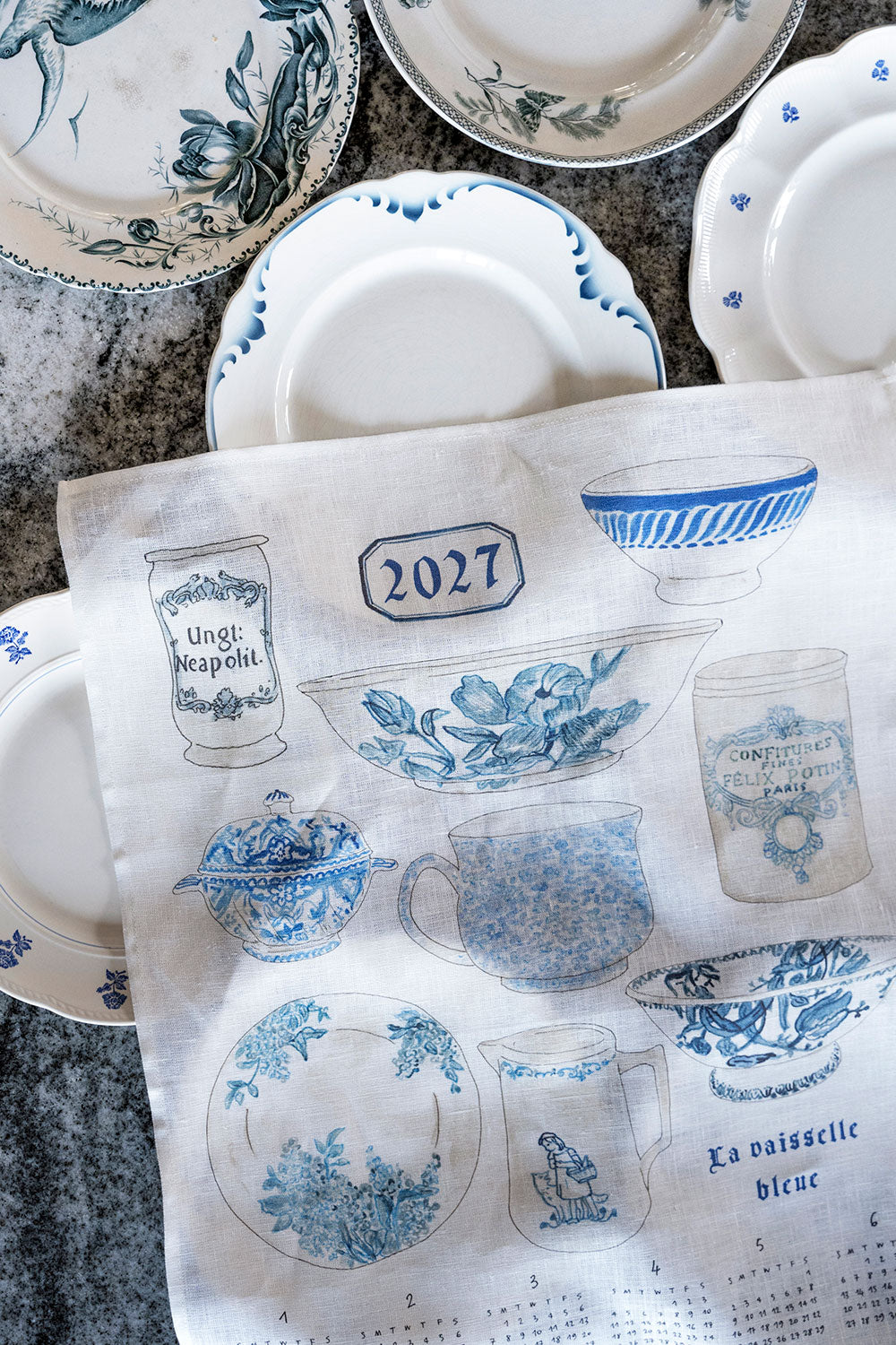 【預售】Fog linen work 2027年亞麻年曆 Isabelle Boinot 多款