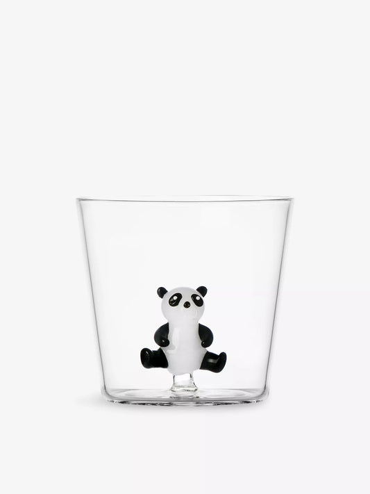 Ichendorf 立體玻璃杯-熊貓