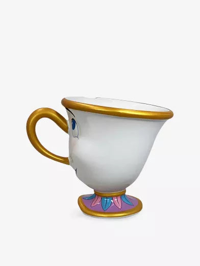 Disney美女與野獸chip mug馬克杯