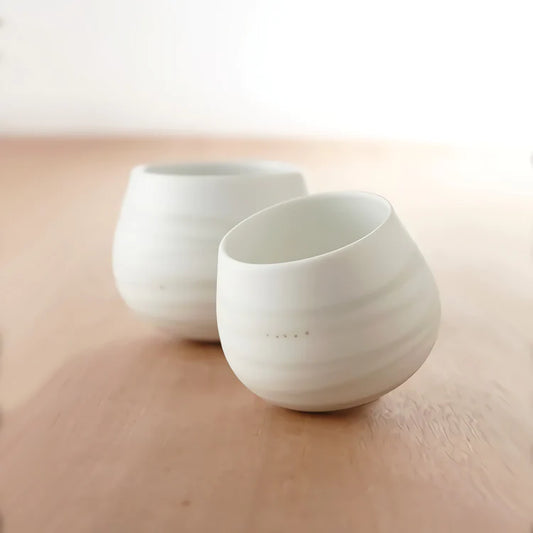 深山Miyama Fulico不倒翁對杯禮盒 Size M | 美濃燒