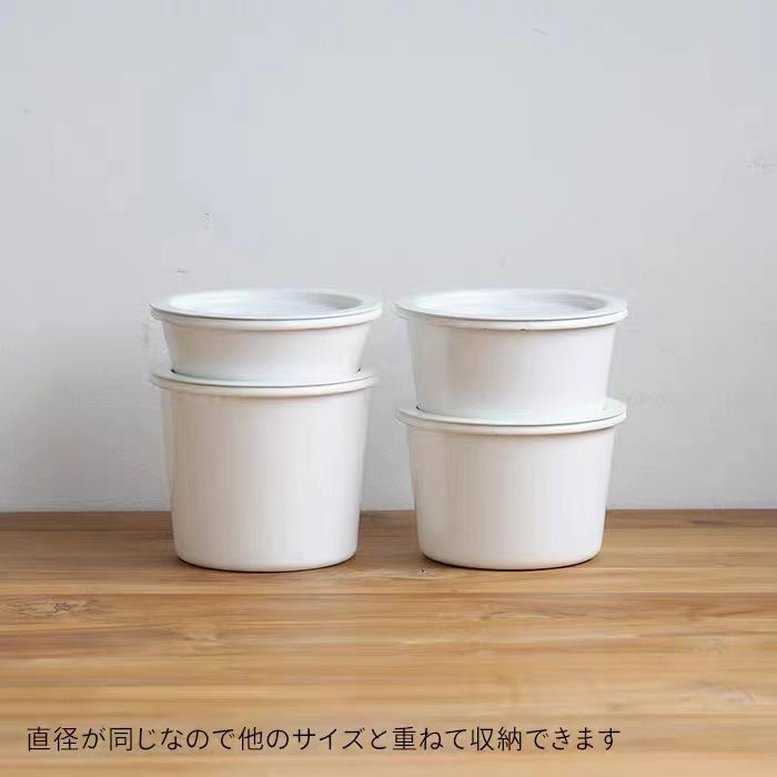 Kaico 小泉誠設計 Maru琺瑯密封收納罐