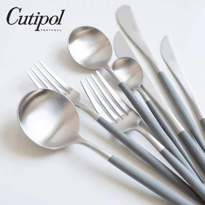 Cutipol GOA系列 灰銀餐具