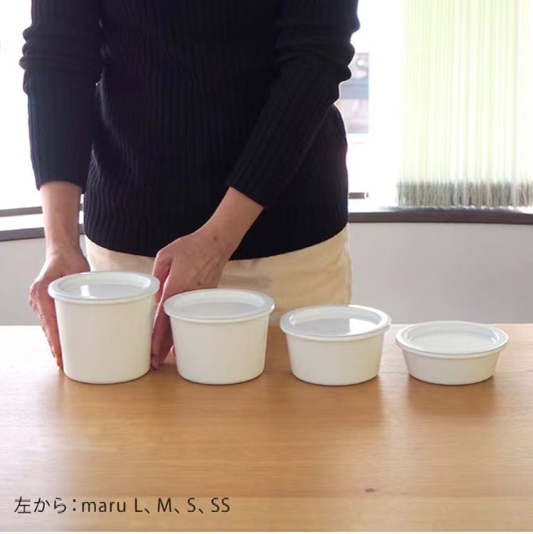 Kaico 小泉誠設計 Maru琺瑯密封收納罐