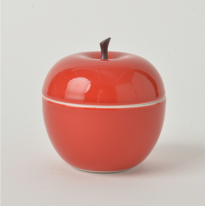 紅蘋果罐 Size L | 波佐見燒