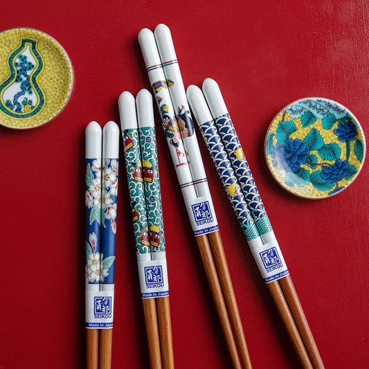 色繪漆器筷組合(15款) | 九谷燒