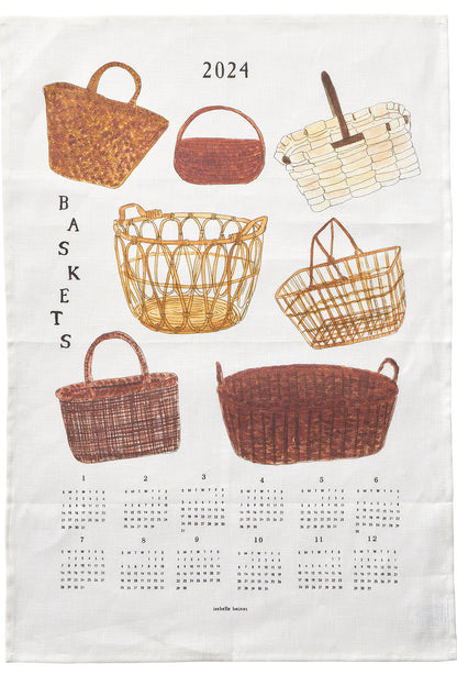 Fog linen work 彩繪2024年亞麻年曆 多款